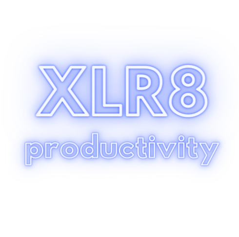 XLR8 productivity