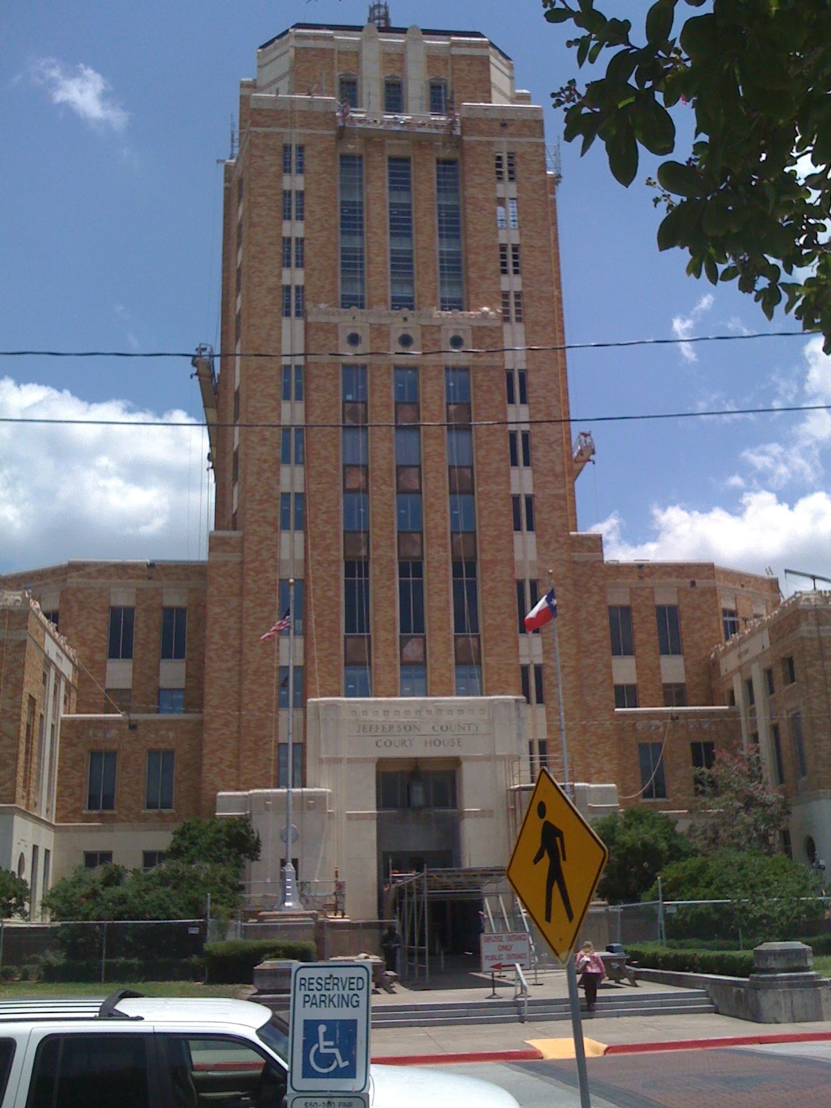 Texas Courthouse Tour 7/7/11 Orange, Beaumont, Anahuac, Liberty