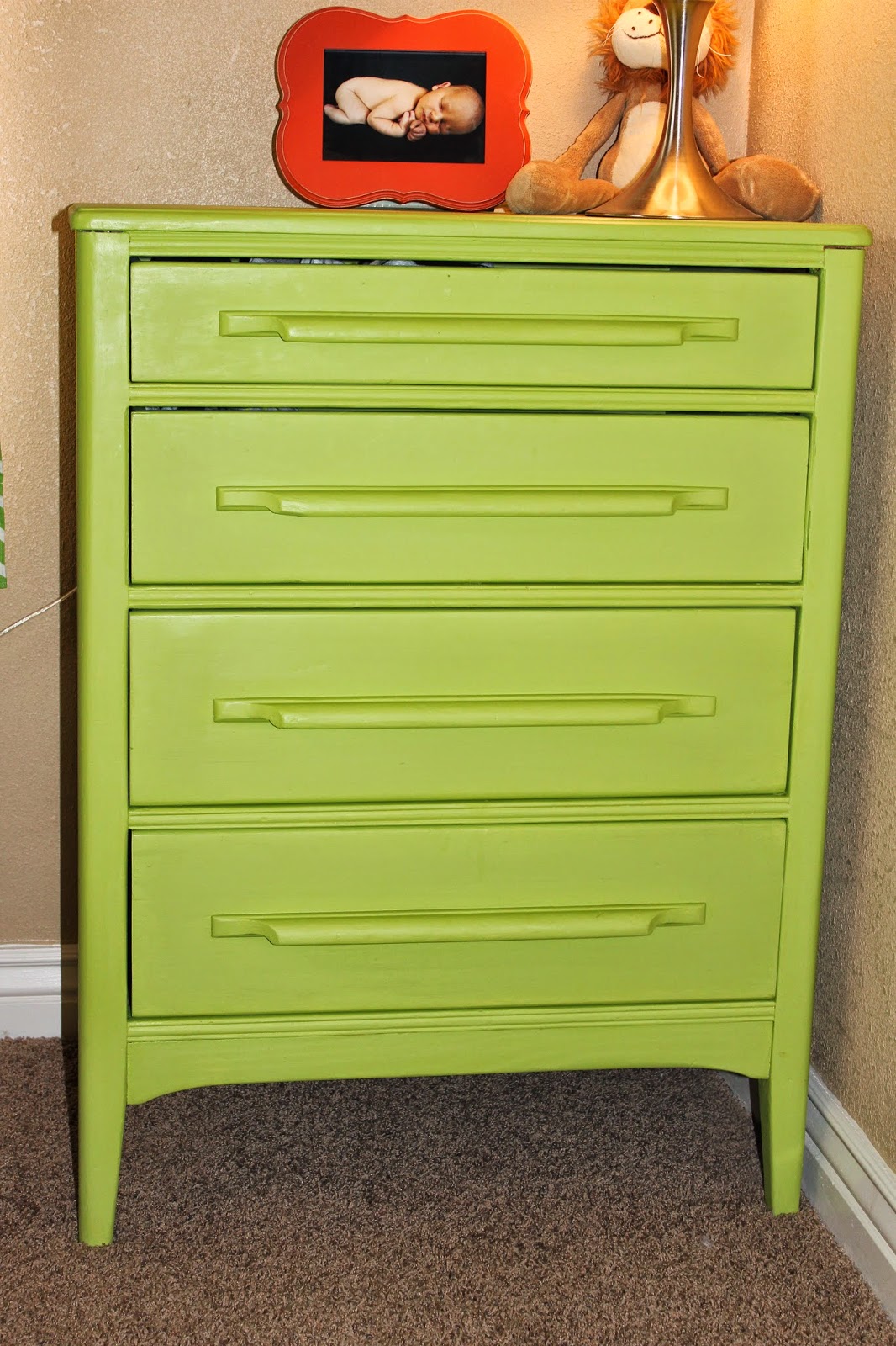 Confessions Of A Project Aholic Lime Green Dresser Project