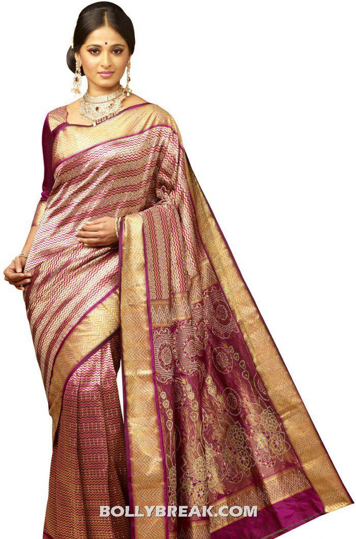  - Anushka Shetty in Traditional Saree