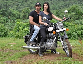 Katrina on bike