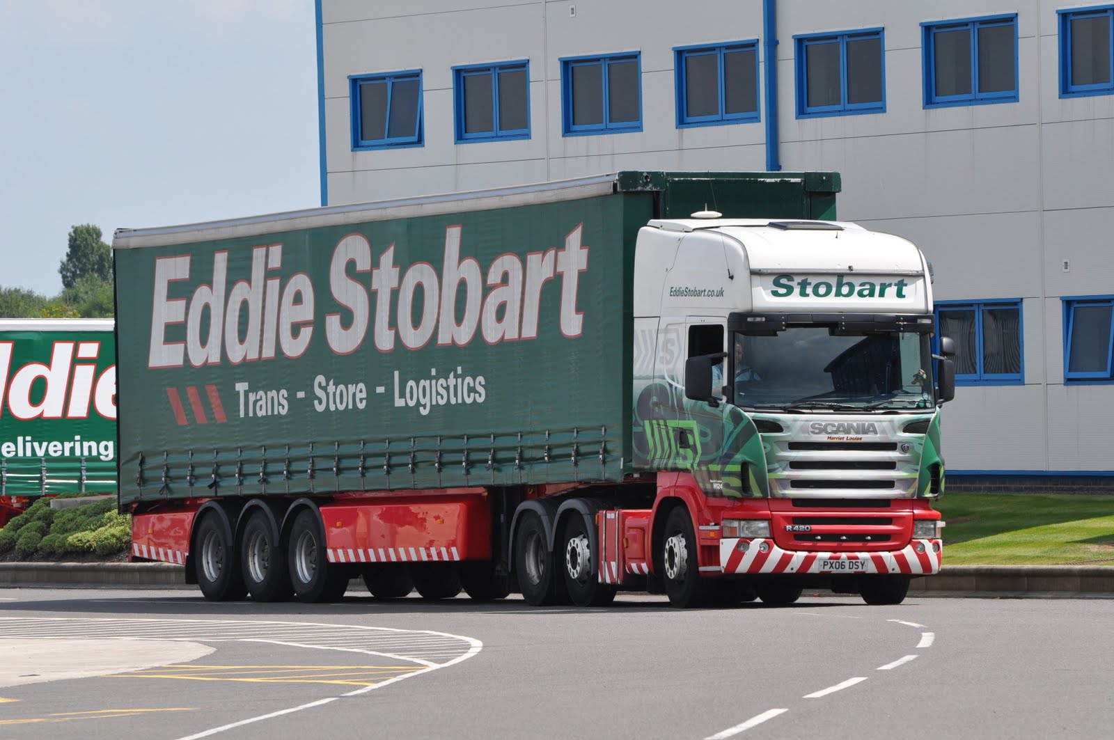 My Eddie Stobart Logs & Info Warrington Appleton Thorn Depot 15th July