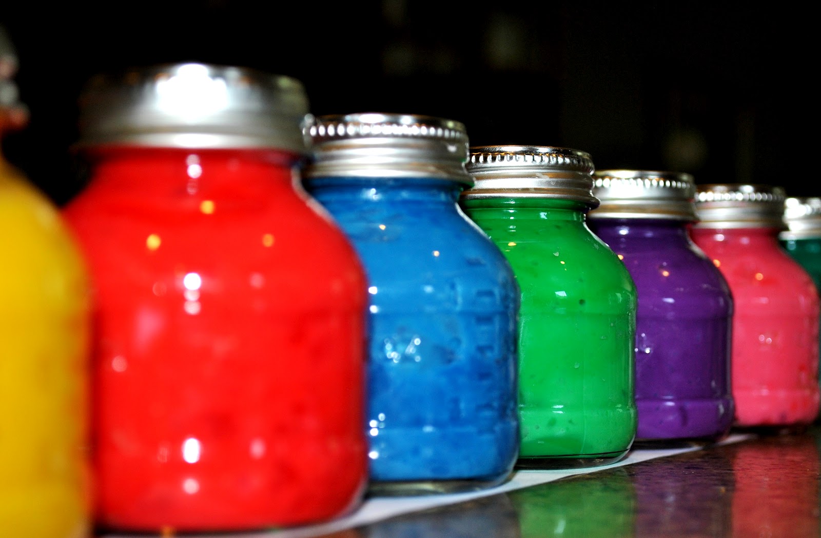 HeyDay Living DIY Finger Paints (nontoxic)!