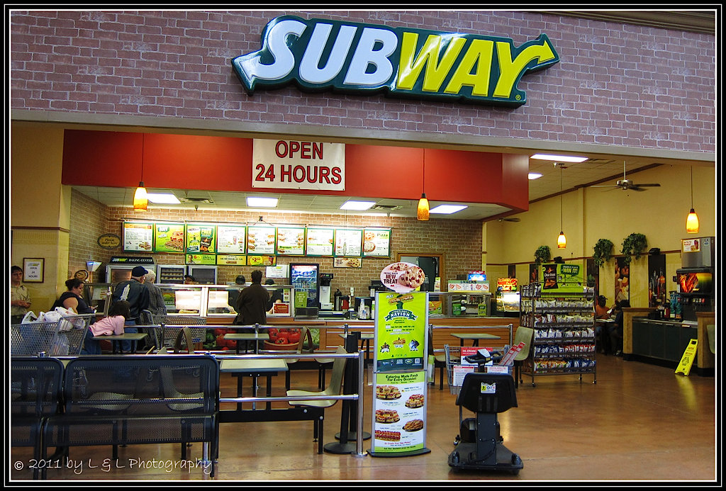 Ocala, Central Florida & Beyond Subway in Walmart