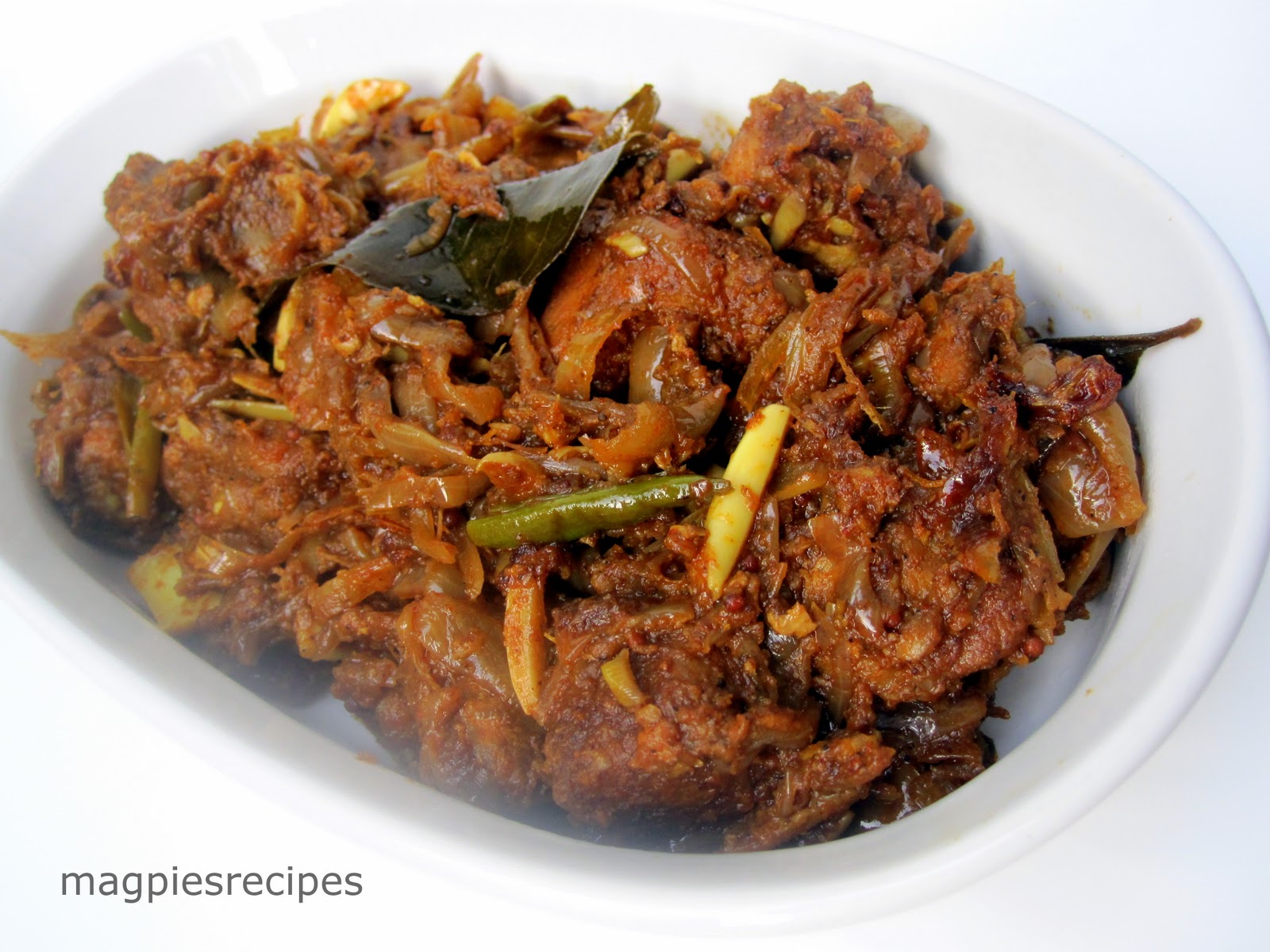 Magpie's Recipes Pork Vindaloo