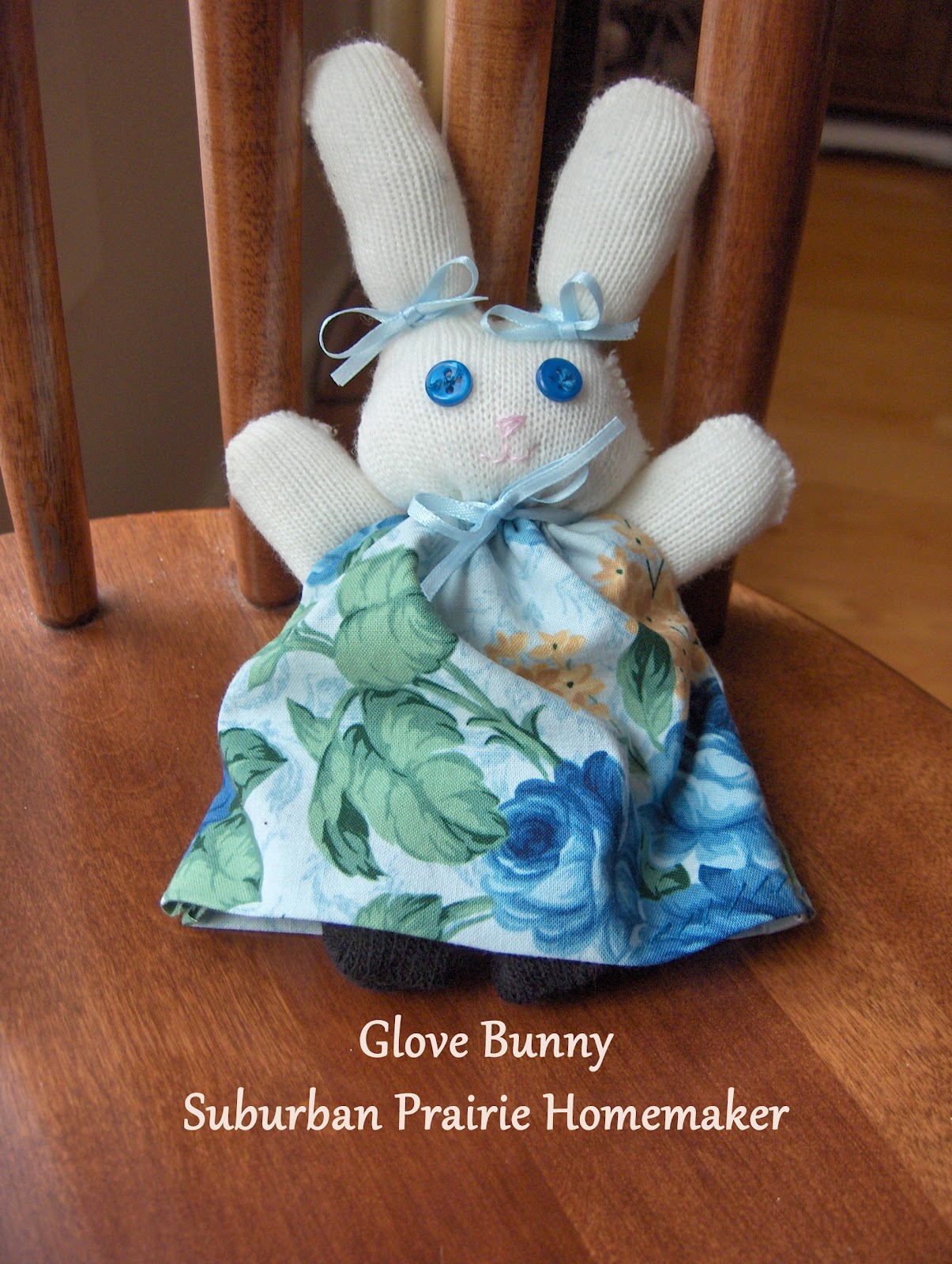 Suburban Prairie Homemaker Orphaned Glove Bunny Love