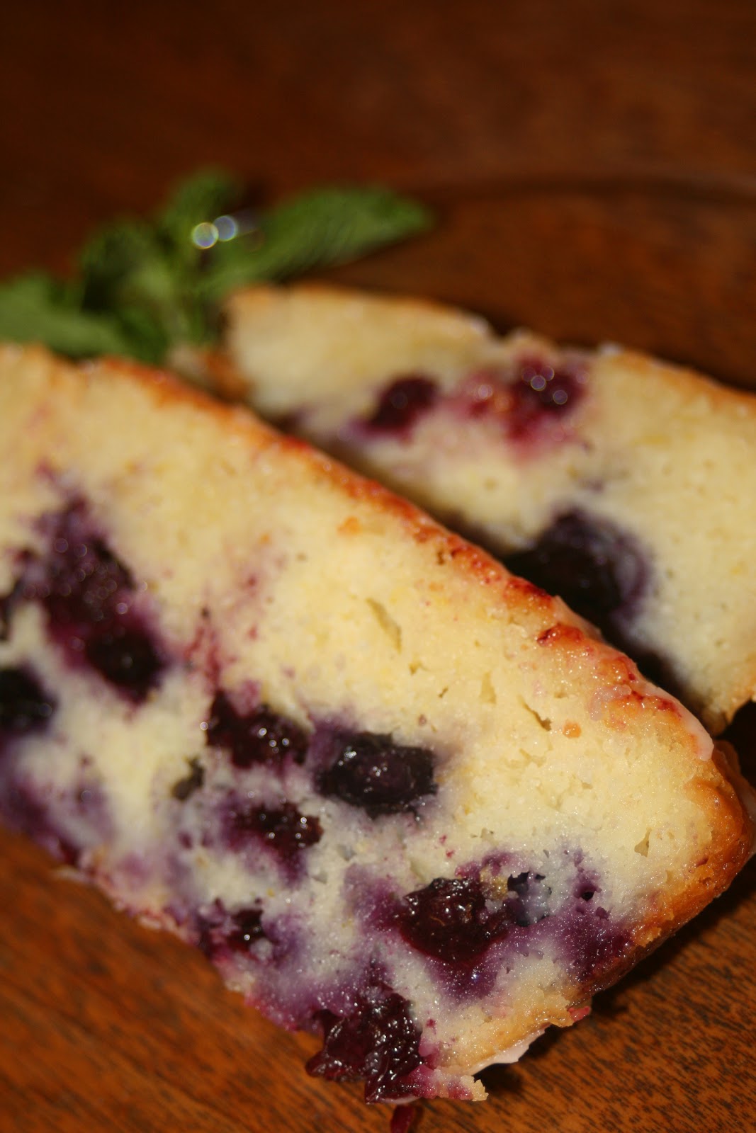 CupcakesOMG! Loafin' Around Lemon Blueberry Yogurt Loaf