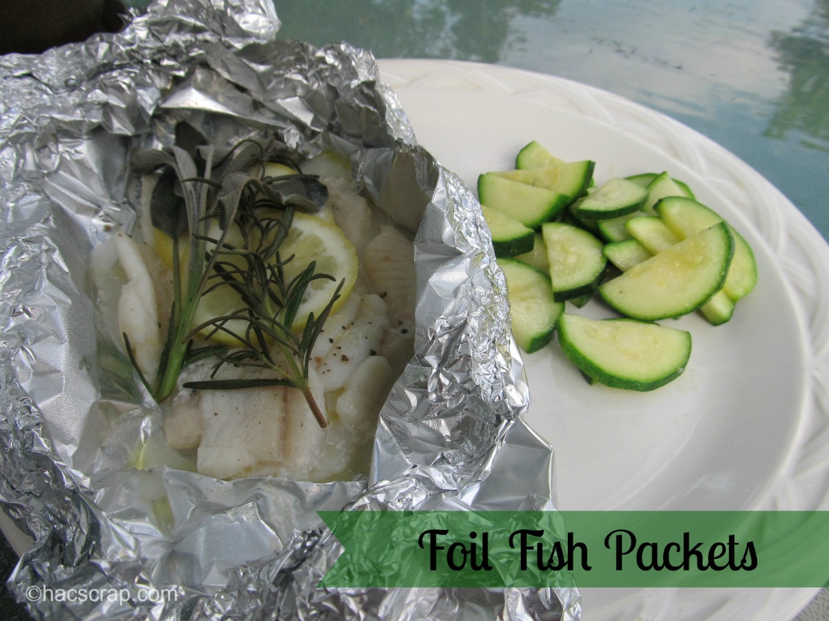 Foil Fish Packets Recipe My Scraps