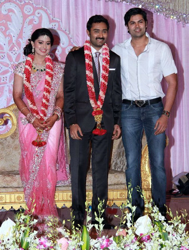 Kingdom of Photo Albums: Actress Sneha - Prasanna wedding reception