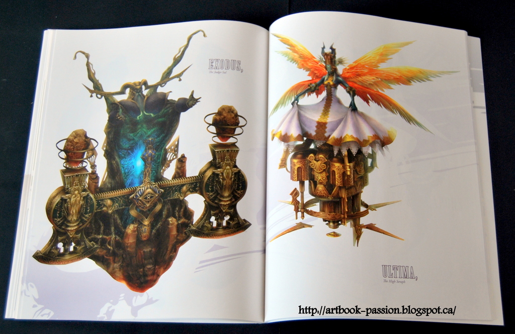 ARTBOOK PASSION: ARTBOOK REVIEW - FINAL FANTASY XII THE ART COLLECTION