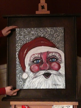 Santa's face