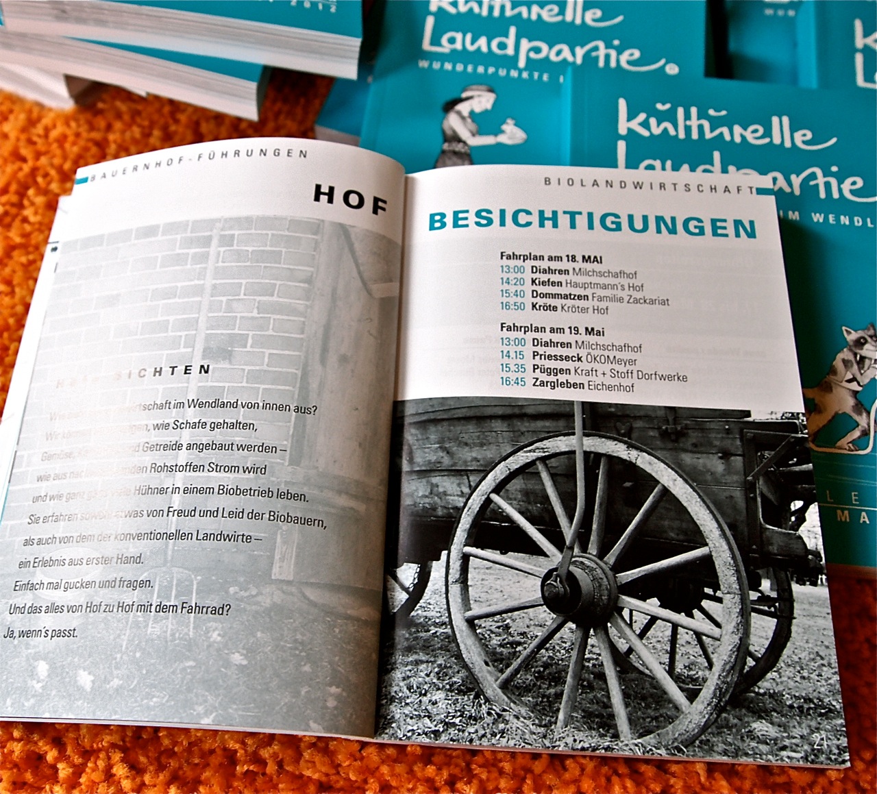 Kulturelle Landpartie 2015 April 2012