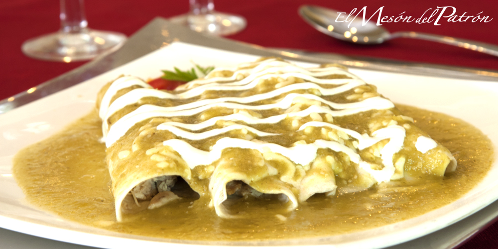 Enchiladas verdes Recetas Prácticas