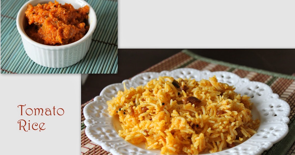 A Tribute to Cooking Tomato Rice