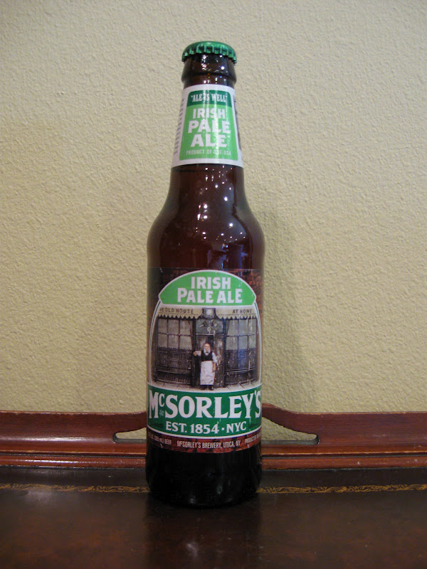 Doing Beer Justice McSorley's Irish Pale Ale