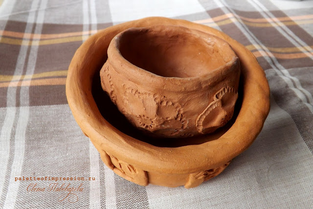 Горшочки из глины. Керамика. Pots of clay. Pottery. Блог Вся палитра впечатлений. Palette of impression
