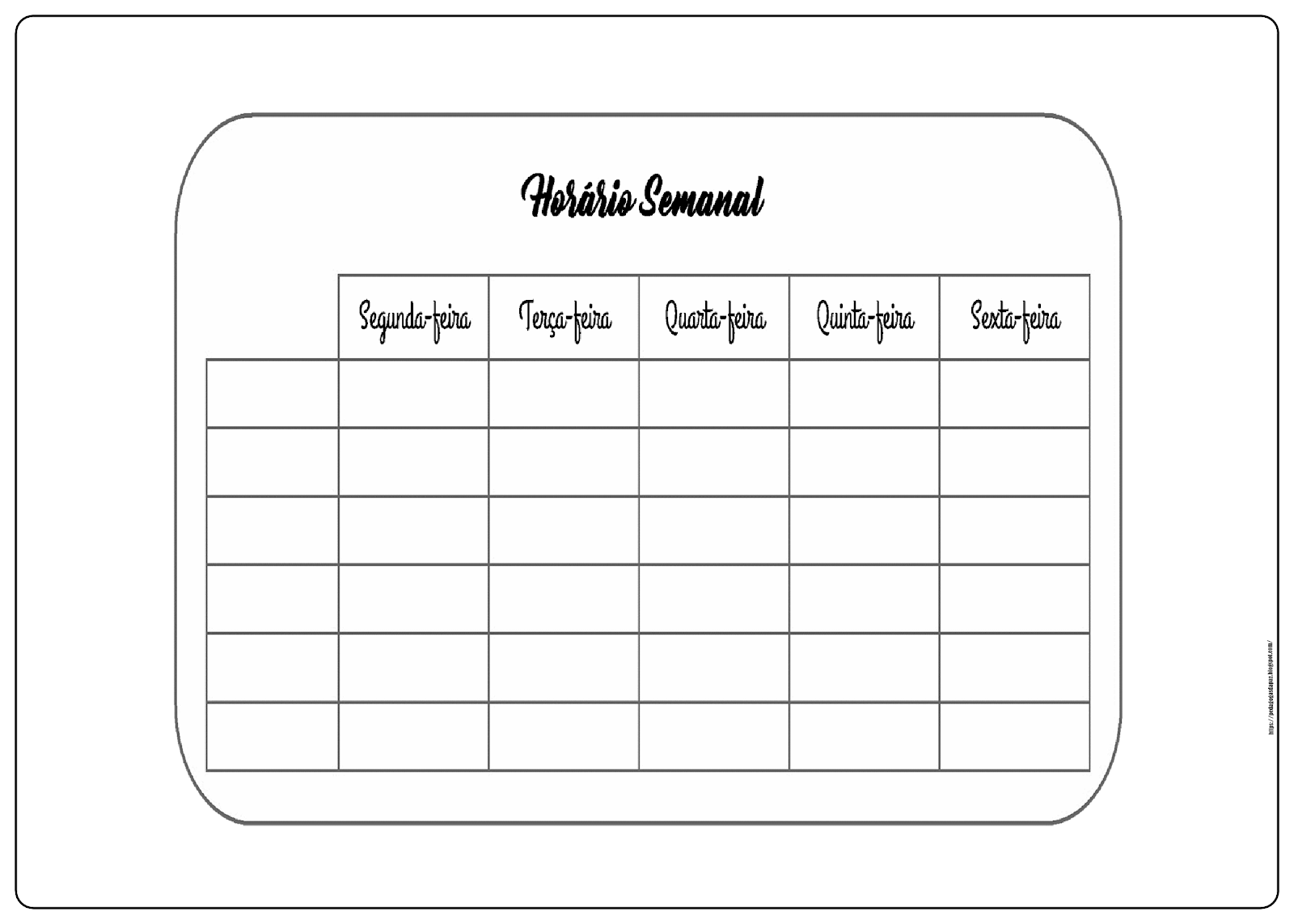 pedagogas da paz horário semanal horário das aulas horario semanal