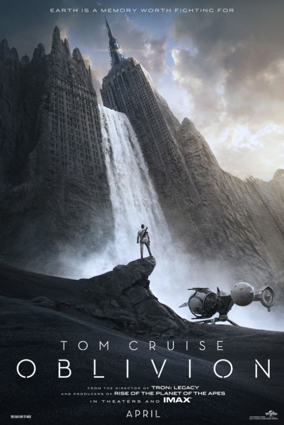 Tom Cruise, Commander Jack Harper,Oblivion,Movie