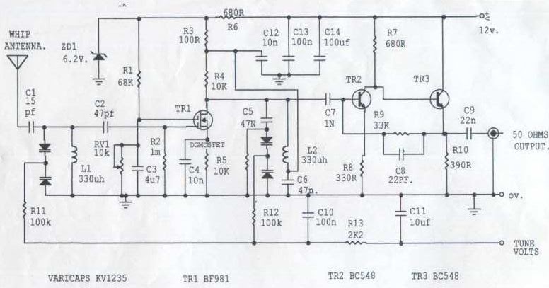 Medium Wave Active Antenna | Wiring Diagram Remote Control