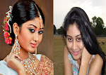 Sri Lankan Models With and Without Make Up.