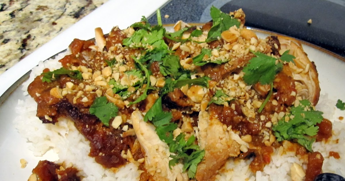 Camille Goes Culinary Crock Pot Thai Chicken