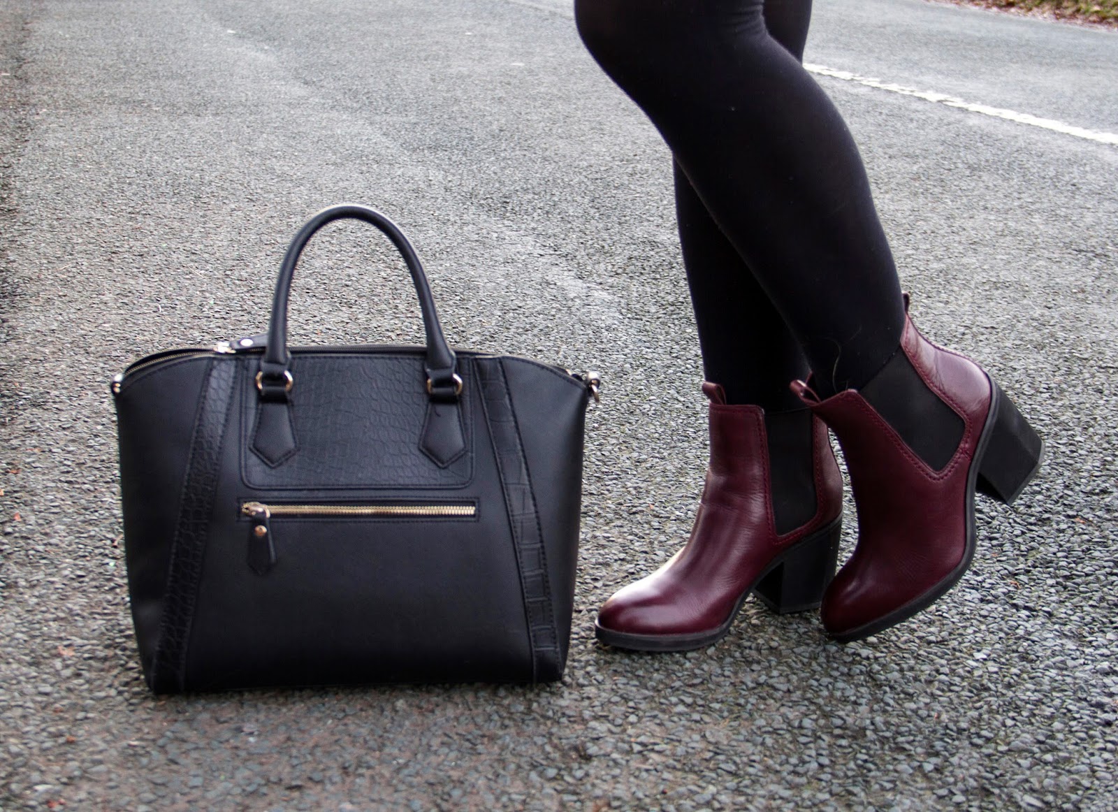 clarks burgundy boots