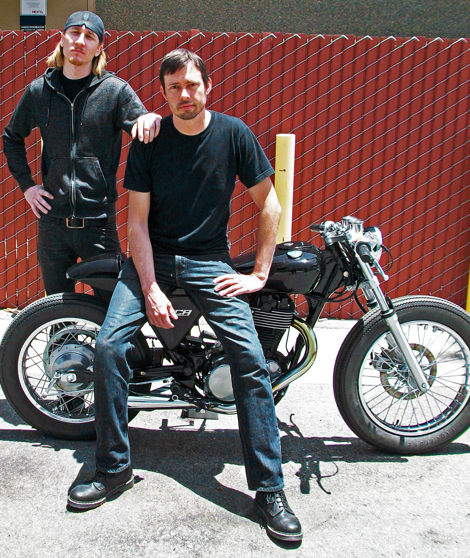 posin' like rock stars - ryan and casey of ryca motors