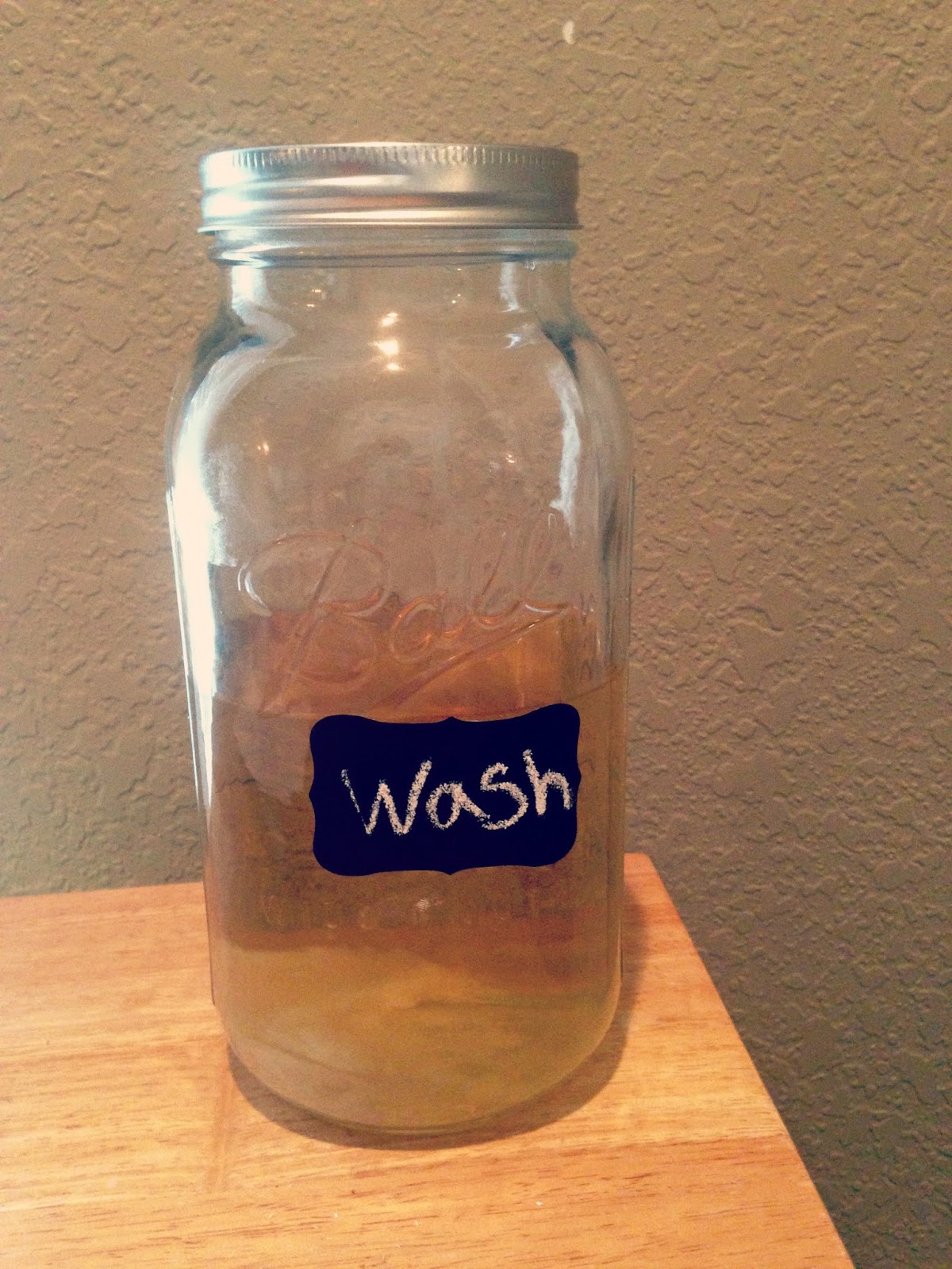 Colington Parker's DIY laundry detergent