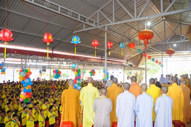 chùa hoa khai,khóa tu mùa hè,lân 5,đăk nông,hoa khai 2014