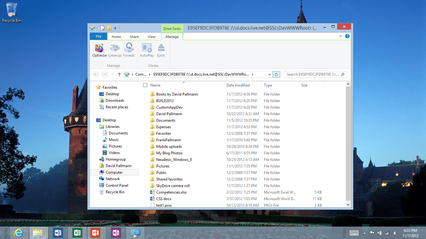 Fire + Ice: David Pallmann's Technology Blog: Using SkyDrive On Your