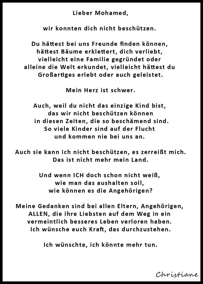 Im Gedenken An Florian Oktober 2015