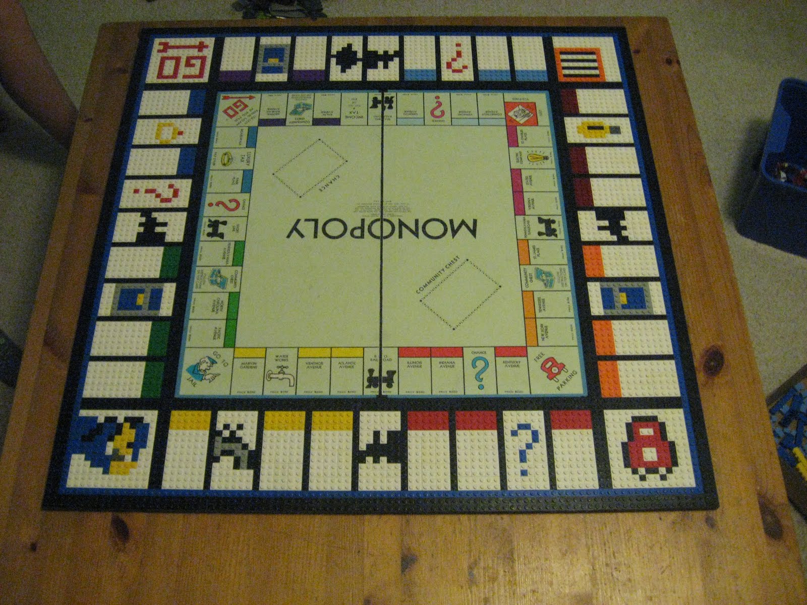 Lego Blog Lego Monopoly Board