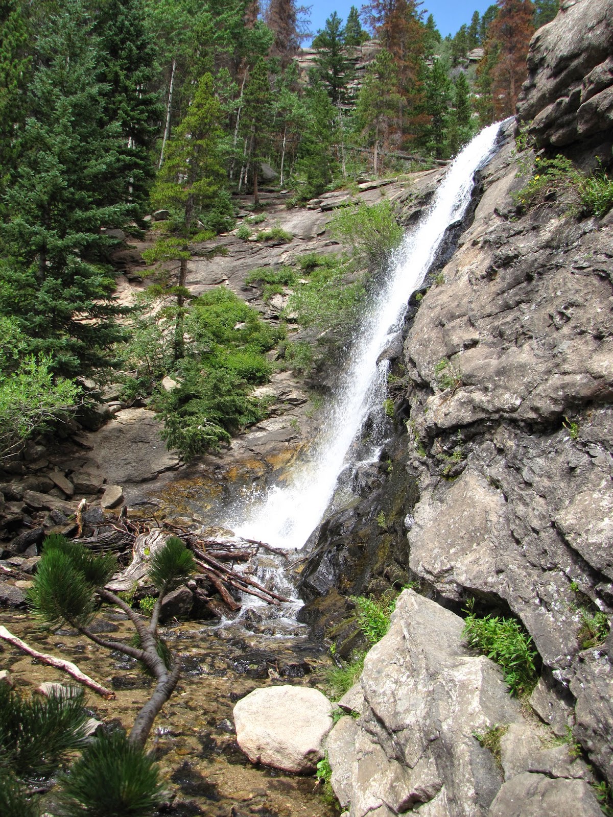 Go Hike Colorado Bridal Veil Falls, Rocky Mountain National Park