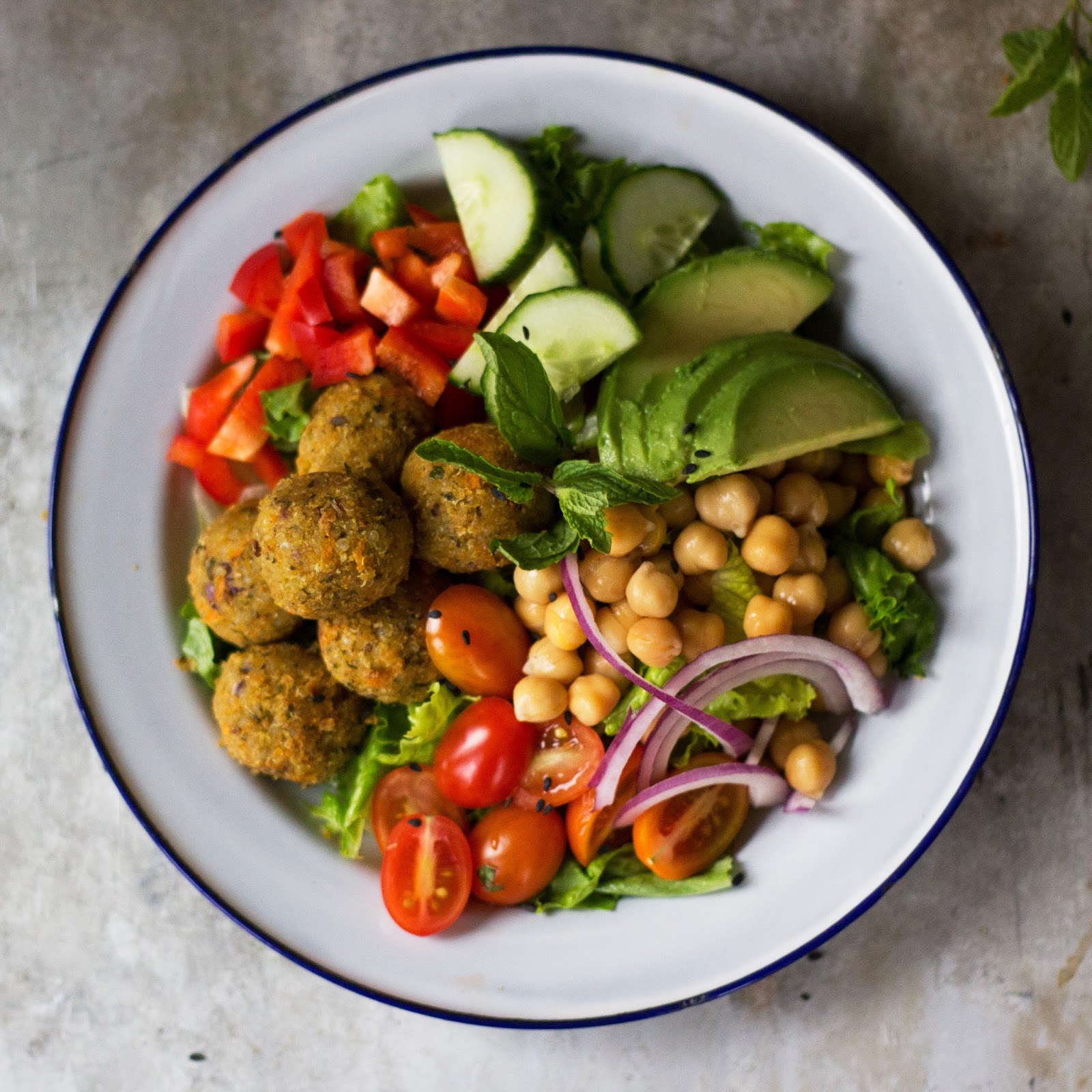 Falafel with Lemon Tahini Yogurt Wholehearted Eats