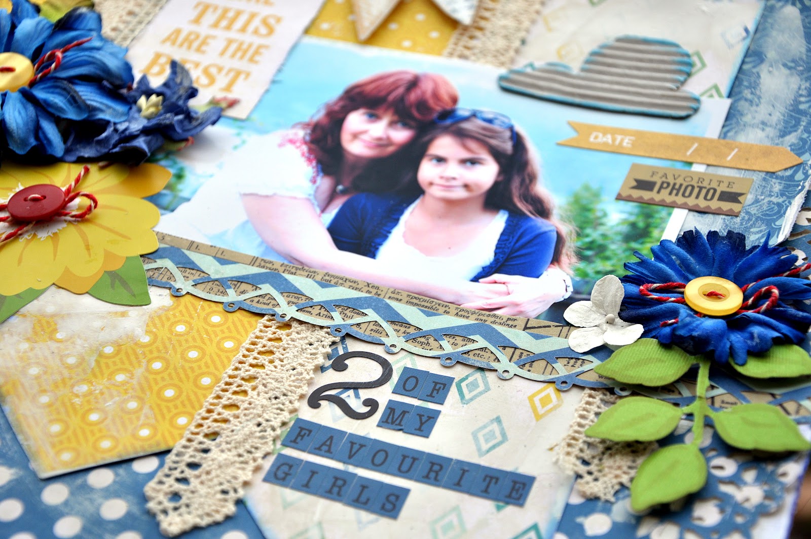 Paper and Glue Heaven The last kit from "My Scrapbook Nook" "For The