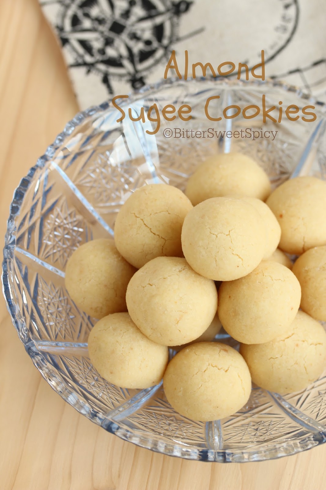 BitterSweetSpicy Almond Sugee Cookies