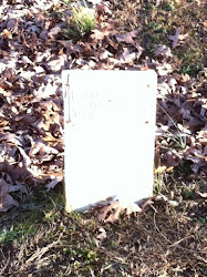 Wooden grave marker