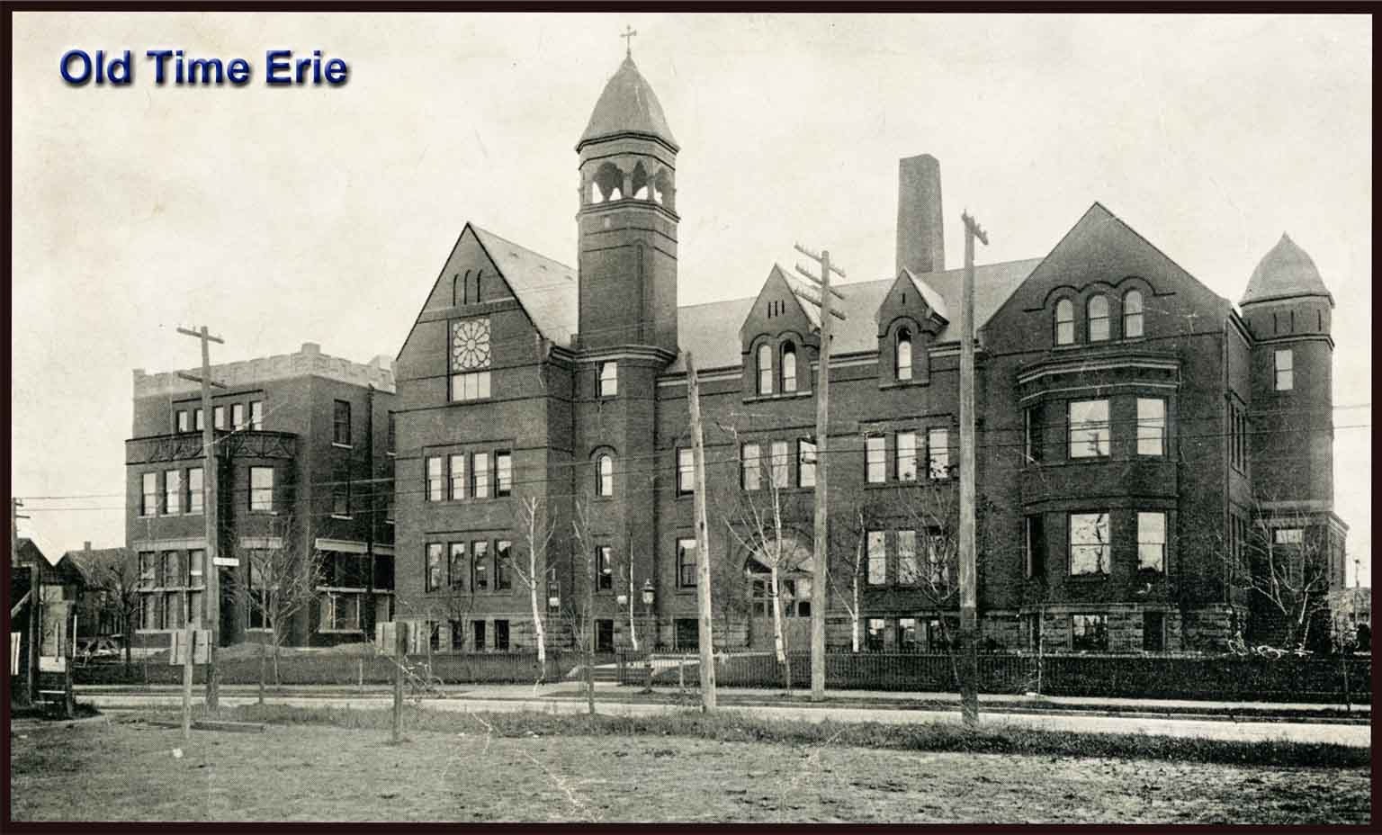 Old Time Erie Villa Maria Academy Circa 1903