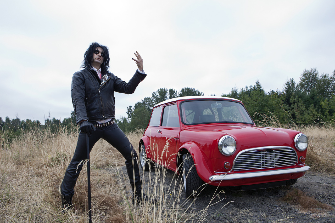 Alice Cooper's Mini Cooper