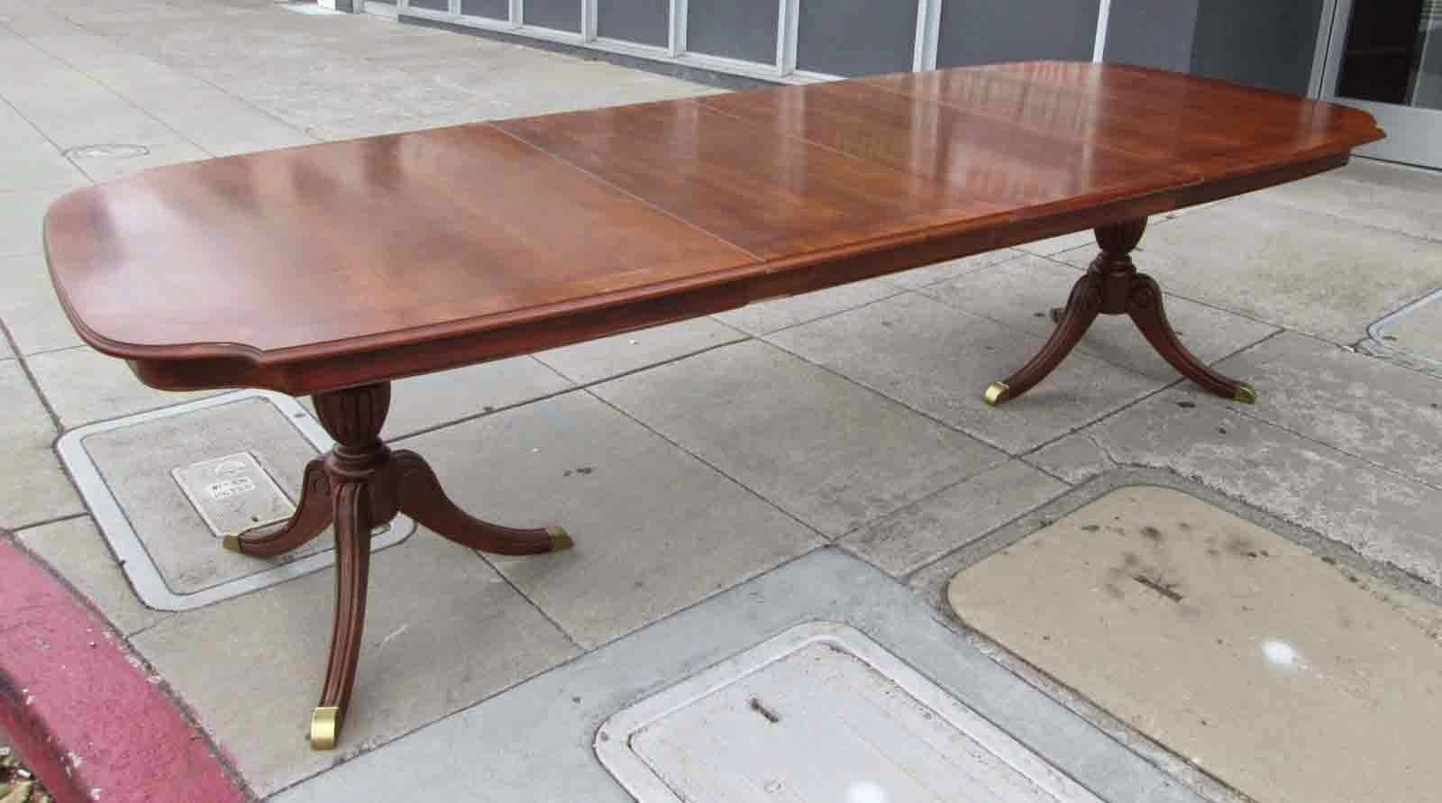 UHURU FURNITURE & COLLECTIBLES: SOLD **REDUCED** Ethan Allen Dining