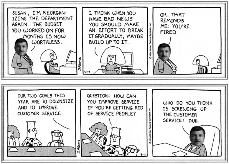 Dilbert Garbage Man