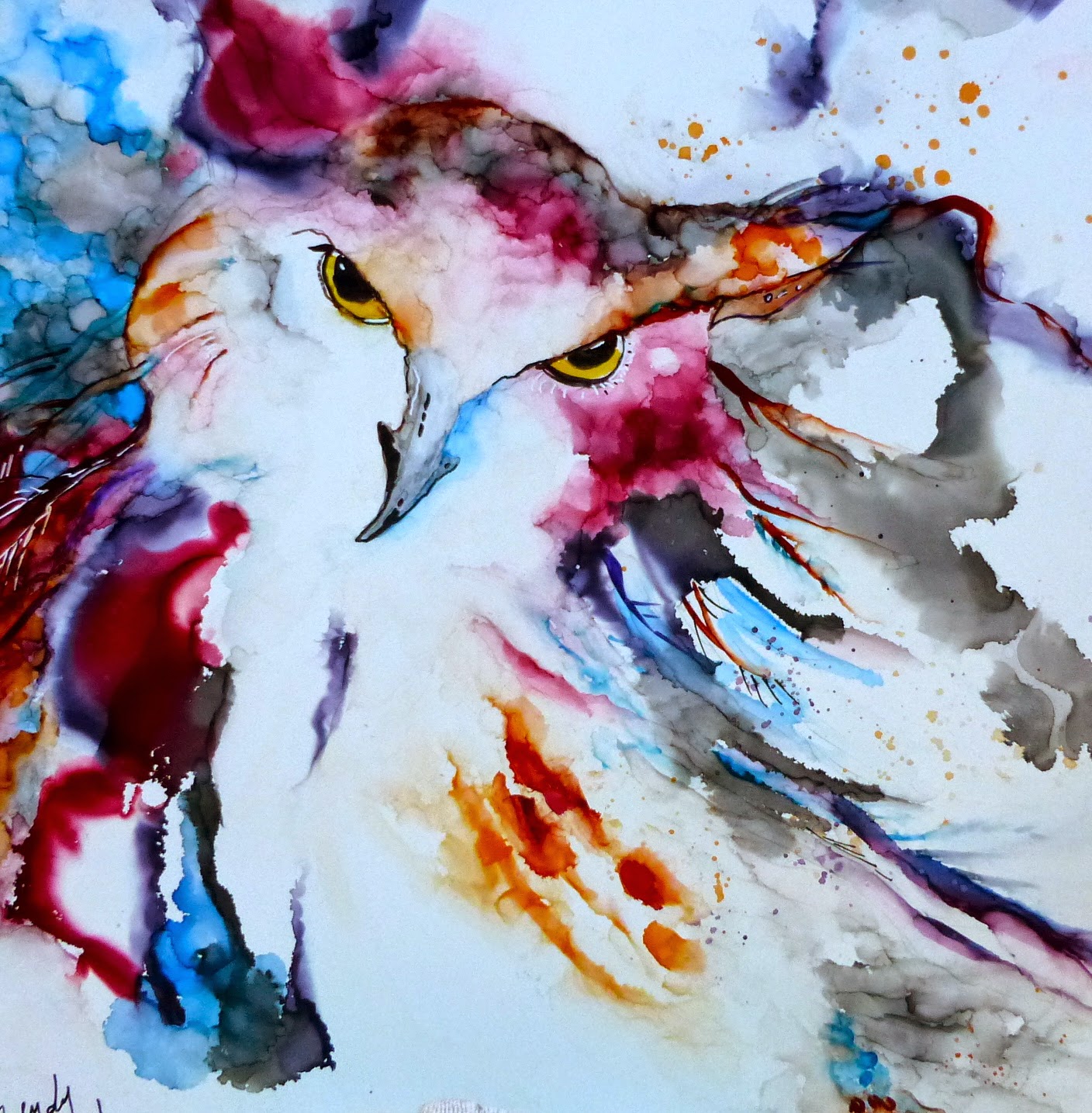 How to Paint with Alcohol Inks, by Wendy Videlock Learn to paint with alcohol inks