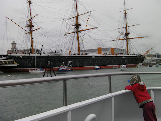 hms warrior 1860 moored at portsmouth historic ships