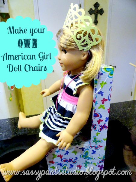 Don T Mess With My Tutus Make Your Own American Girl Doll Chairs