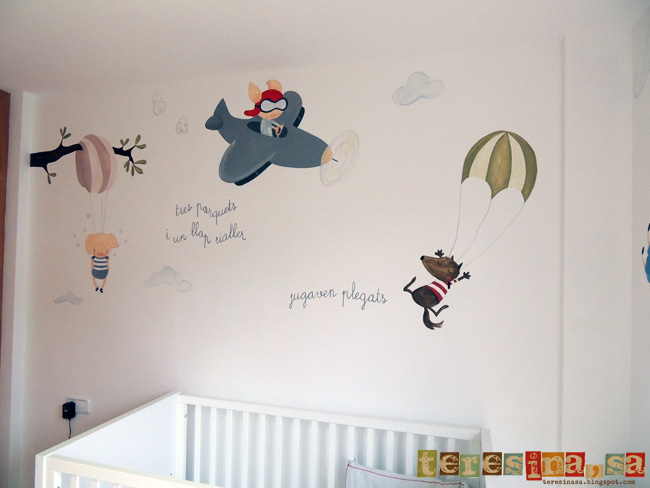 Mural habitación infantil