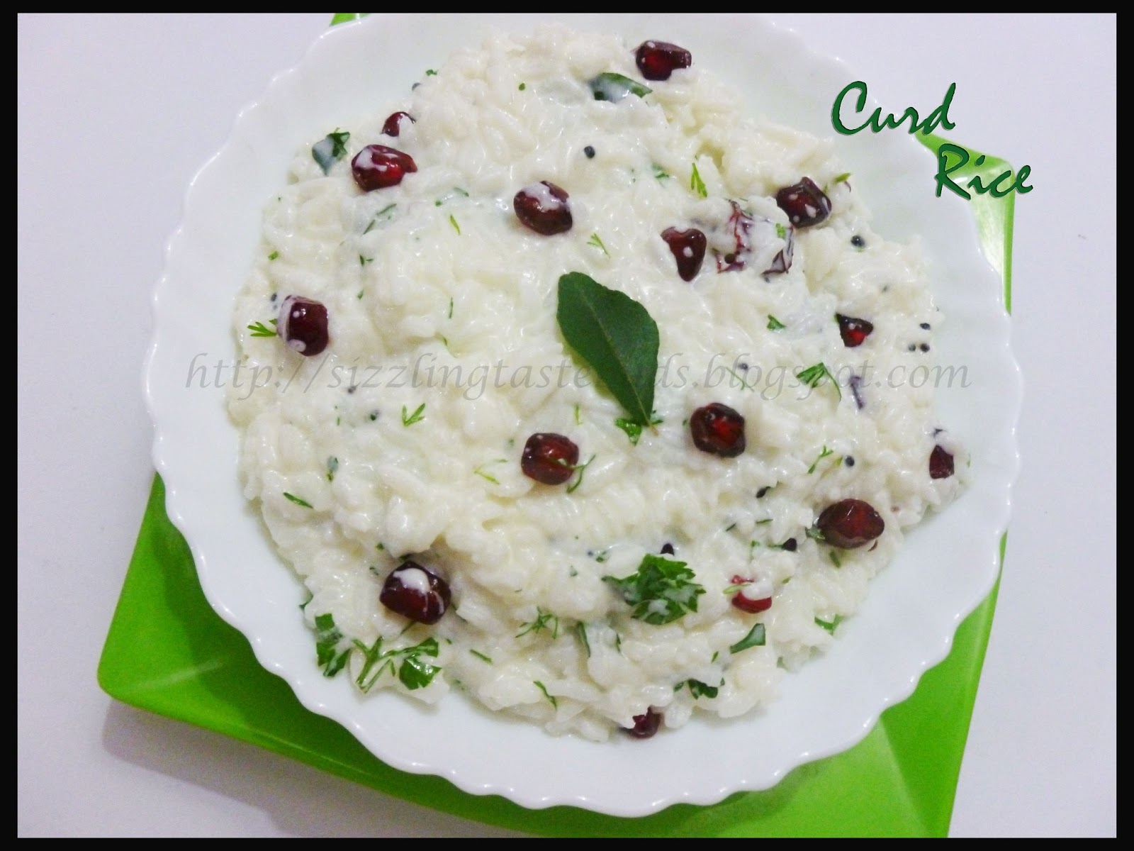 Home Made Recipes Curd Rice/ Yoghurt Rice/ Mosaranna