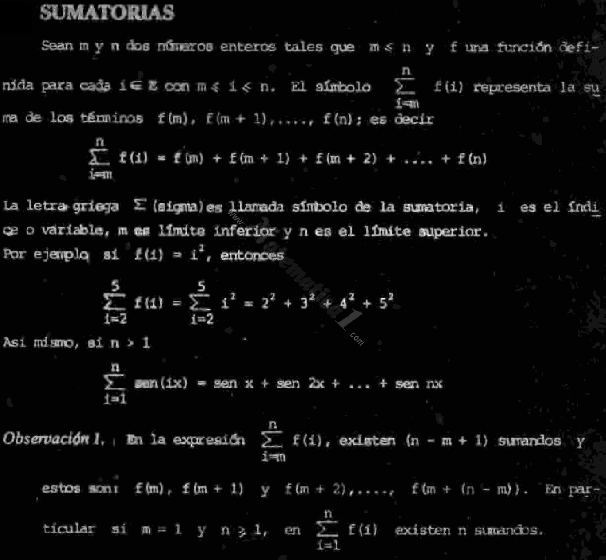INTEGRAL DEFINIDA integral definida: