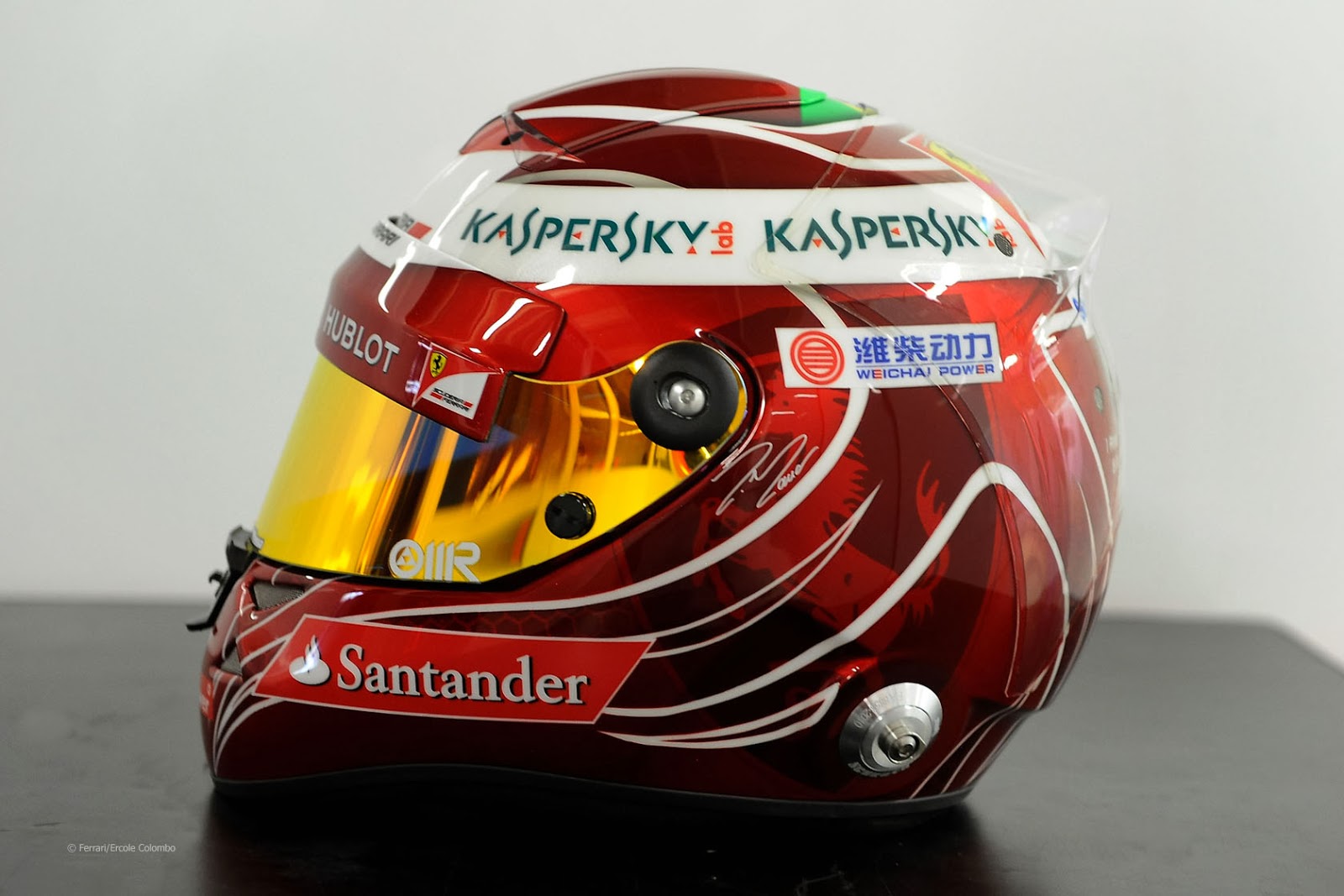 Racing Helmets Garage Schuberth SF1 F.Massa Interlagos 2013 by Jens