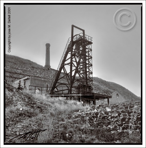Jose M. Deltell fotografias La Unión (zona minera) Murcia, año 2001