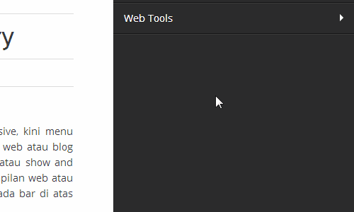 Menambahkan Scroll Pada Sub Menu Untuk Menu Fixed Menambahkan Scroll Pada Sub Menu
